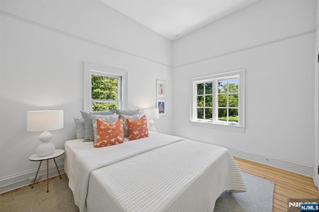 249 Valley Rd, Montclair, NJ 07042 - bedroom featuring wood finished floors and baseboards