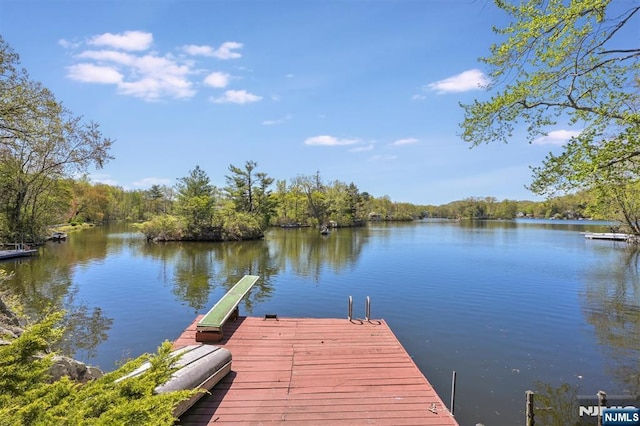 60 Leach Dr, Bloomingdale, NJ 07403 - dock with a water view