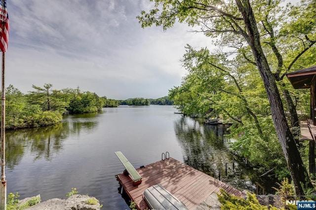 60 Leach Dr, Bloomingdale, NJ 07403 - dock area featuring a water view