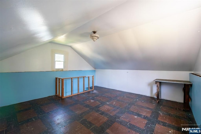 65 Byrne St, Hackensack, NJ 07601 - additional living space featuring lofted ceiling