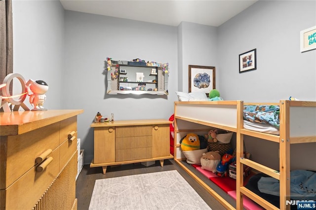 172 S St Unit 2A, Jersey City, NJ 07307 - bedroom with dark wood-style flooring