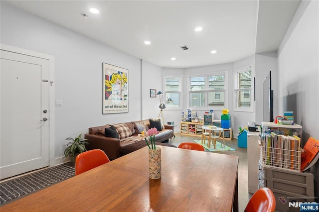 172 S St Unit 2A, Jersey City, NJ 07307 - living area featuring recessed lighting and baseboards