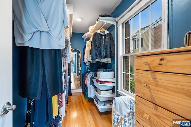41 Lydia Dr Unit 41, West New York, NJ 07093 - walk in closet featuring wood finished floors