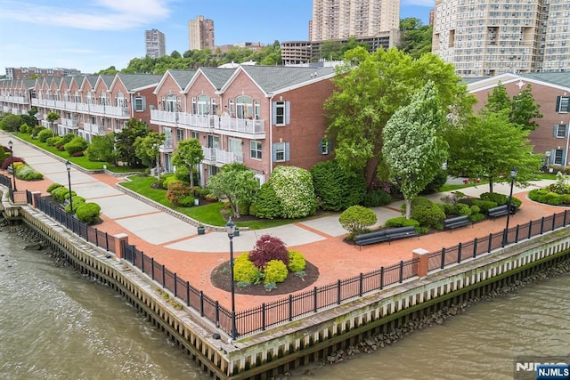 41 Lydia Dr Unit 41, West New York, NJ 07093 - bird's eye view of a large body of water