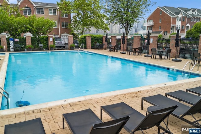41 Lydia Dr Unit 41, West New York, NJ 07093 - community pool with a residential view