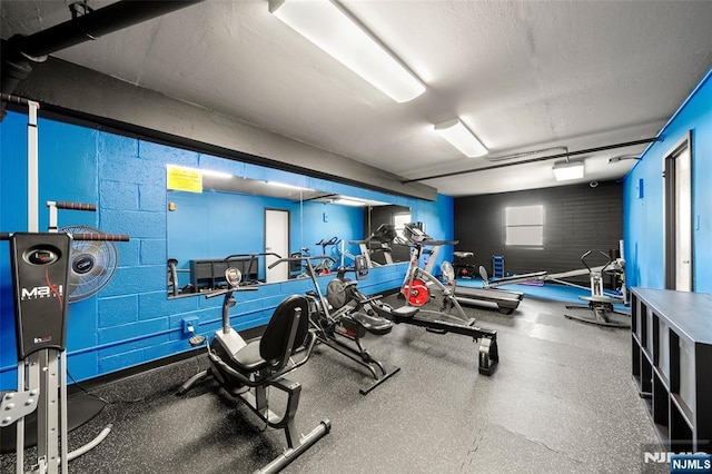 9060 Palisade Unit 612, North Bergen, NJ 07047 - view of workout area