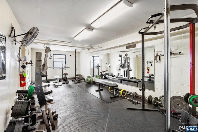 9060 Palisade Unit 612, North Bergen, NJ 07047 - view of gym