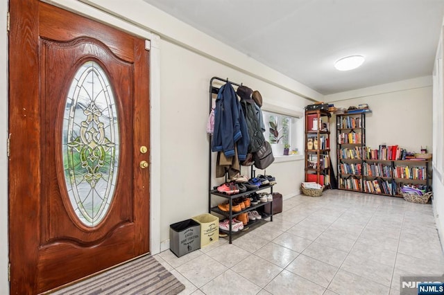 24 Willet, Bloomfield, NJ 07003 - foyer with light tile patterned floors