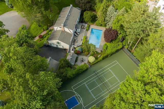 2 Olde Lantern Ct, Montvale, NJ 07645 - aerial view of property and surrounding area