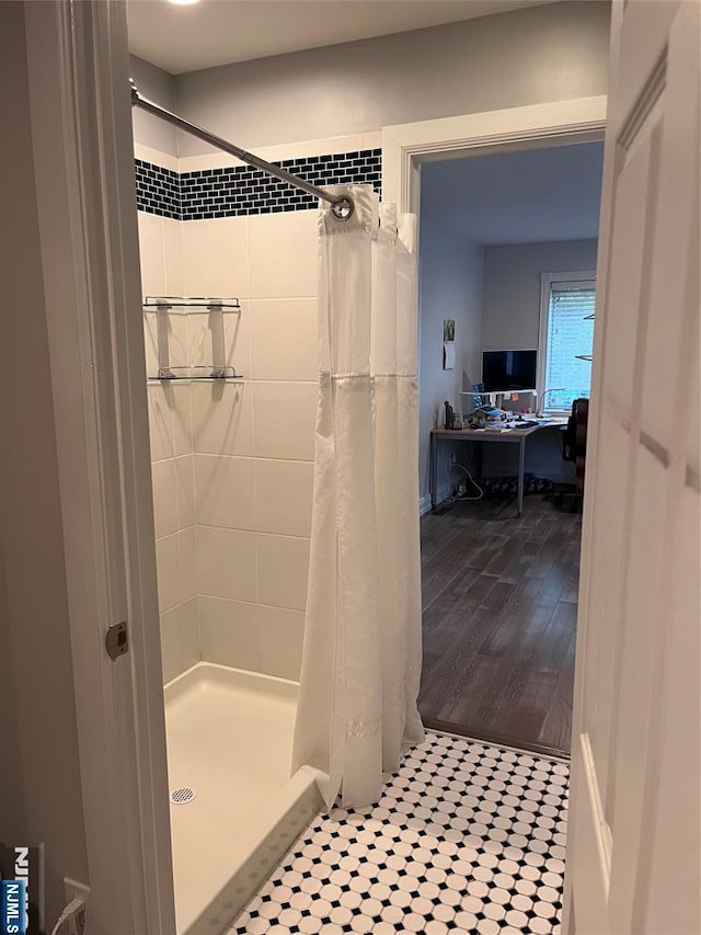 625 Roberge Dr, River Vale, NJ 07675 - bathroom featuring a stall shower