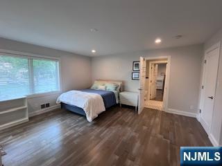 625 Roberge Dr, River Vale, NJ 07675 - bedroom featuring recessed lighting, wood finished floors, and baseboards