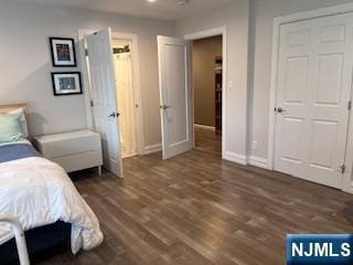 625 Roberge Dr, River Vale, NJ 07675 - bedroom with wood finished floors, baseboards, and recessed lighting