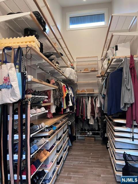 625 Roberge Dr, River Vale, NJ 07675 - spacious closet with wood finished floors