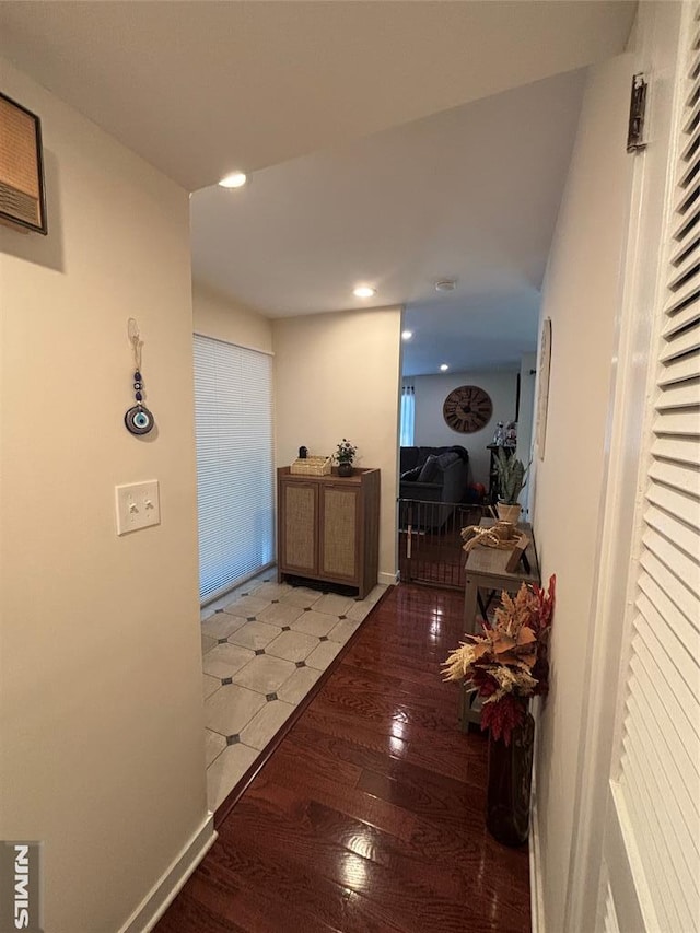 25 Osprey Unit G310, Hackettstown, NJ 07840 - corridor with hardwood / wood-style floors and recessed lighting