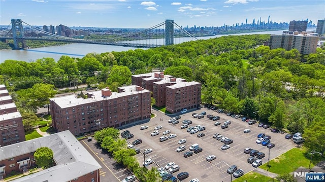 2333 Hudson Ter Unit A4, Fort Lee, NJ 07024 - view of urban area with a notable bridge and a nearby body of water
