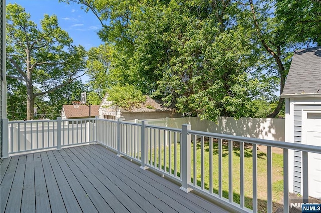 254 Springfield Ave, Rutherford, NJ 07070 - view of wooden deck