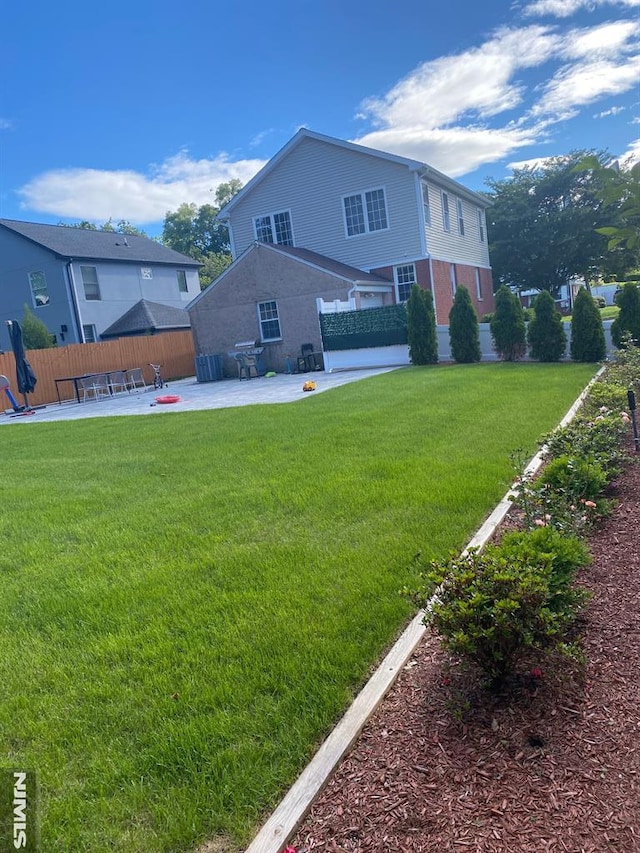 13-53 Sunnyside Dr, Fair Lawn, NJ 07410 - rear view of house with a patio area