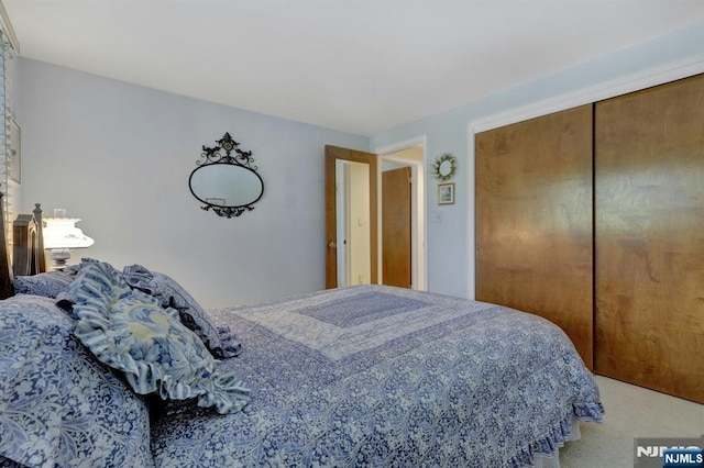 65 Cummings Ct, Mahwah, NJ 07430 - bedroom featuring light carpet and a closet