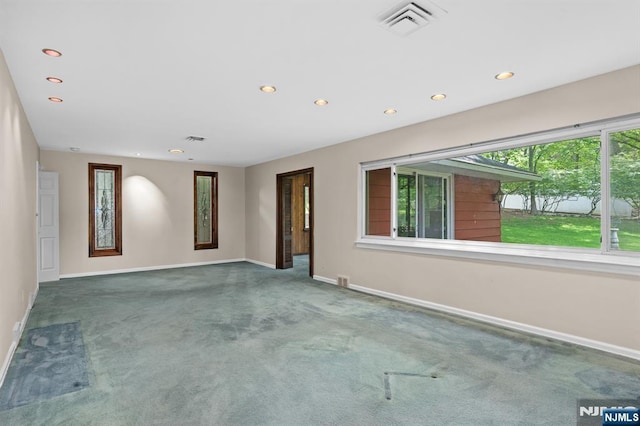 15 Strawberry Hill Rd, Hillsdale, NJ 07642 - carpeted spare room with baseboards, healthy amount of natural light, and recessed lighting