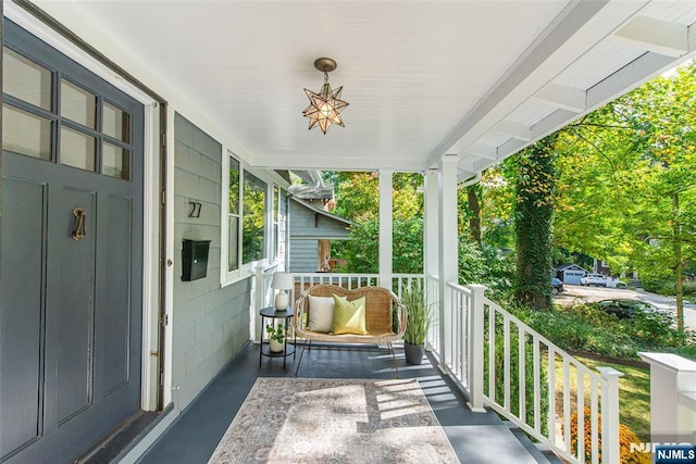 27 Nassau Rd, Montclair, NJ 07043 - view of porch