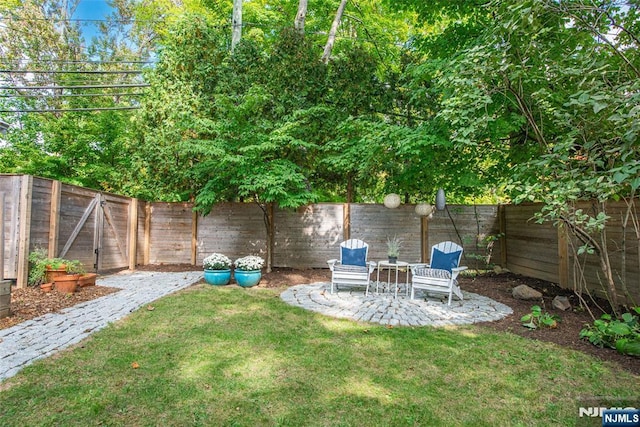 27 Nassau Rd, Montclair, NJ 07043 - view of yard with a patio area