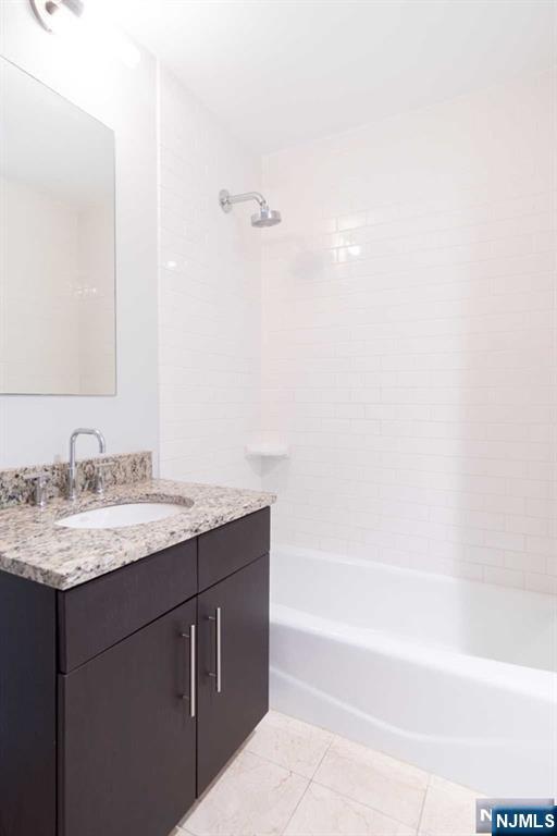 812 Hudson Park Unit 812, Edgewater, NJ 07020 - bathroom with vanity and shower / washtub combination