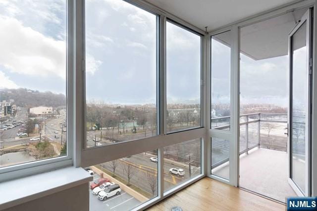 812 Hudson Park Unit 812, Edgewater, NJ 07020 - sunroom featuring healthy amount of natural light