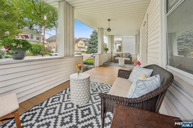 74 Oakdene Ave, Cliffside Park, NJ 07010 - porch with a residential view