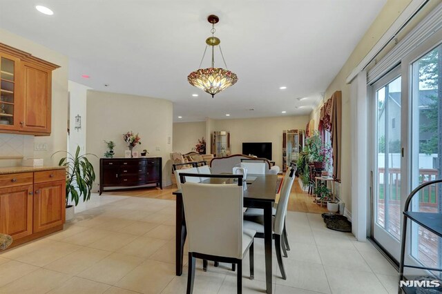 245 Forest Ave, Emerson, NJ 07630 - dining room featuring recessed lighting