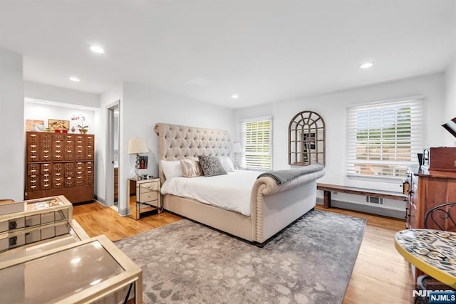 337 Vreeland Ave, Leonia, NJ 07605 - bedroom with wood finished floors and recessed lighting