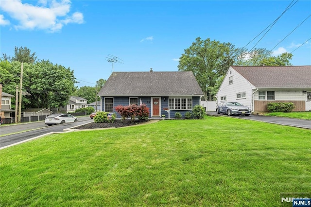 51 Sunrise Ter, Cedar Grove, NJ 07009 - view of front of house with a front yard and driveway