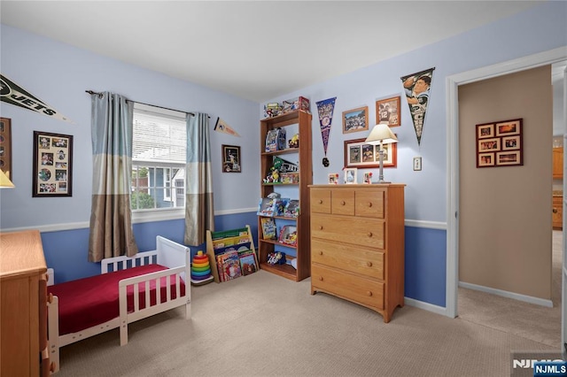 51 Sunrise Ter, Cedar Grove, NJ 07009 - bedroom featuring light colored carpet and baseboards