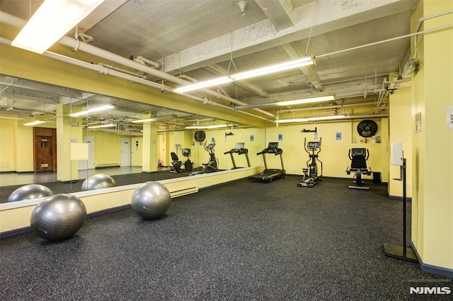 363-37 Mount Prospect Unit 2Aw, Newark, NJ 07104 - view of gym