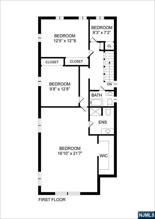 685 Maple Ave, Ridgefield, NJ 07657 - floor plan / room layout