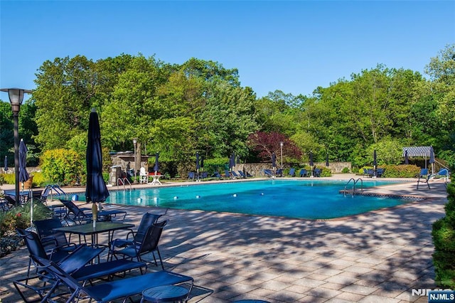 2 Clairidge Unit 3Nw, Verona, NJ 07044 - community pool featuring a patio area