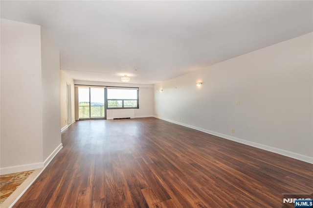2 Clairidge Unit 3Nw, Verona, NJ 07044 - spare room with dark wood-type flooring and baseboards