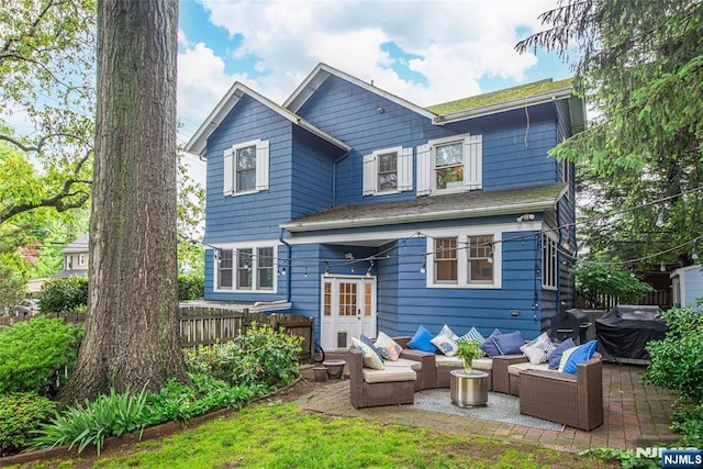 449 E Valley Rd, Montclair, NJ 07043 - back of house featuring outdoor lounge area and a patio area