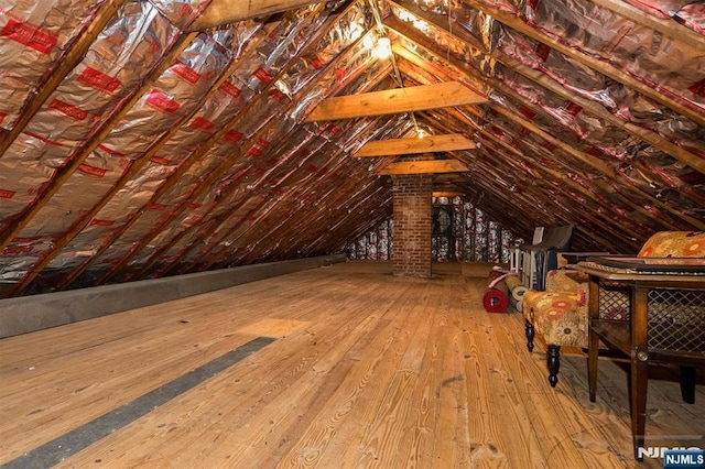 9 Stonewood Pkwy, Verona, NJ 07044 - view of unfinished attic