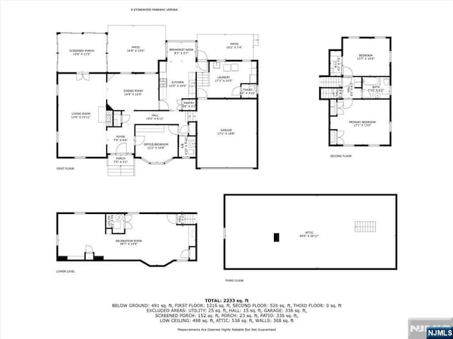 9 Stonewood Pkwy, Verona, NJ 07044 - room layout