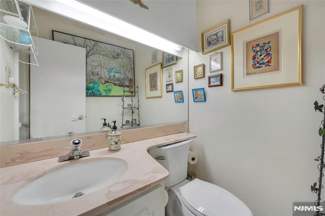 1530 Palisade Ave Unit 21M, Fort Lee, NJ 07024 - bathroom featuring vanity and toilet