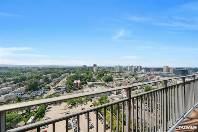 1530 Palisade Ave Unit 21M, Fort Lee, NJ 07024 - balcony featuring a view of city