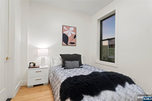 50 Grace St Unit 2R, Jersey City, NJ 07307 - bedroom featuring light wood-style floors