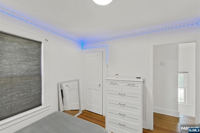 107 Elm St, West Orange, NJ 07052 - bedroom featuring light wood-style flooring