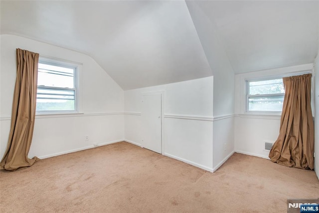 33 Lorelei Rd, West Orange, NJ 07052 - additional living space featuring lofted ceiling, carpet, healthy amount of natural light, and baseboards