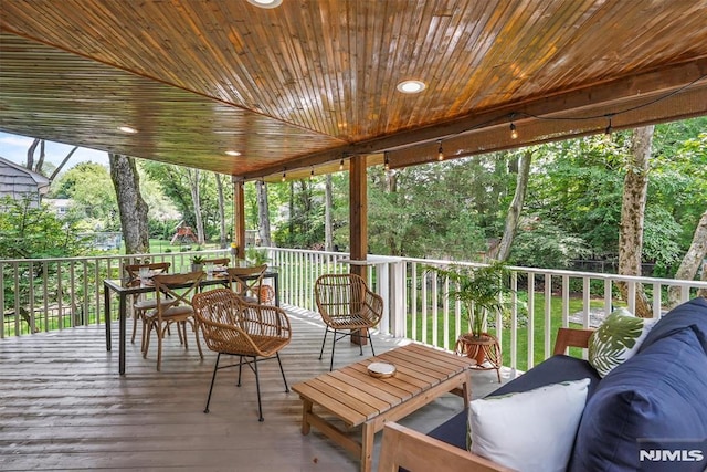 104 Myrtle Ave, Ramsey, NJ 07446 - view of deck