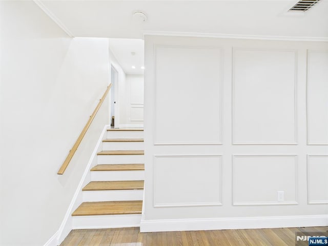440 Albin Ct, Ridgewood, NJ 07450 - stairs featuring wood finished floors