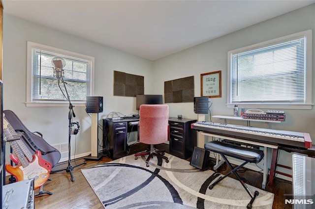 225 William St, River Vale, NJ 07675 - office featuring wood finished floors and baseboards