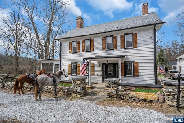 18 Edge Hill Rd, Blairstown, NJ 07825 - colonial inspired home with a chimney