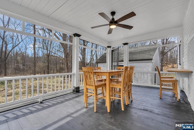 18 Edge Hill Rd, Blairstown, NJ 07825 - sunroom featuring healthy amount of natural light