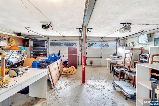 42 Cecilia Dr, Wayne, NJ 07470 - garage featuring a garage door opener